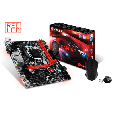 MSI B150M GAMING PRO (Chipset Intel B150/ Socket LGA1151/ VGA onboard)